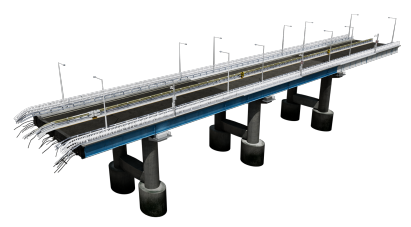 부서진 영동대교 모듈 썸네일 이미지